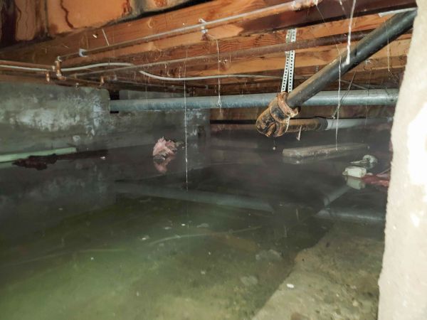 Crawl Space Drying in Downingtown