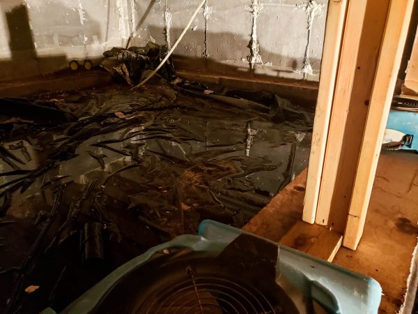 Crawlspace Water Cleanup in Downingtown